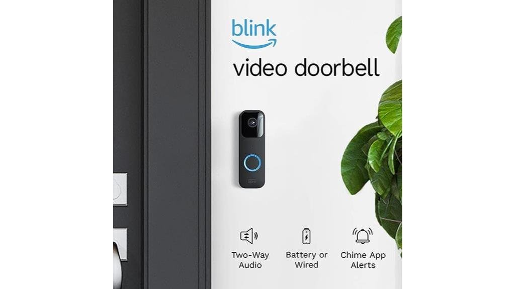 blink video doorbell alexa enabled hd video black