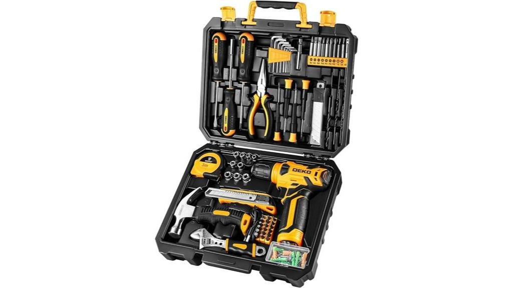 dekopro 126 piece power tool combo kits