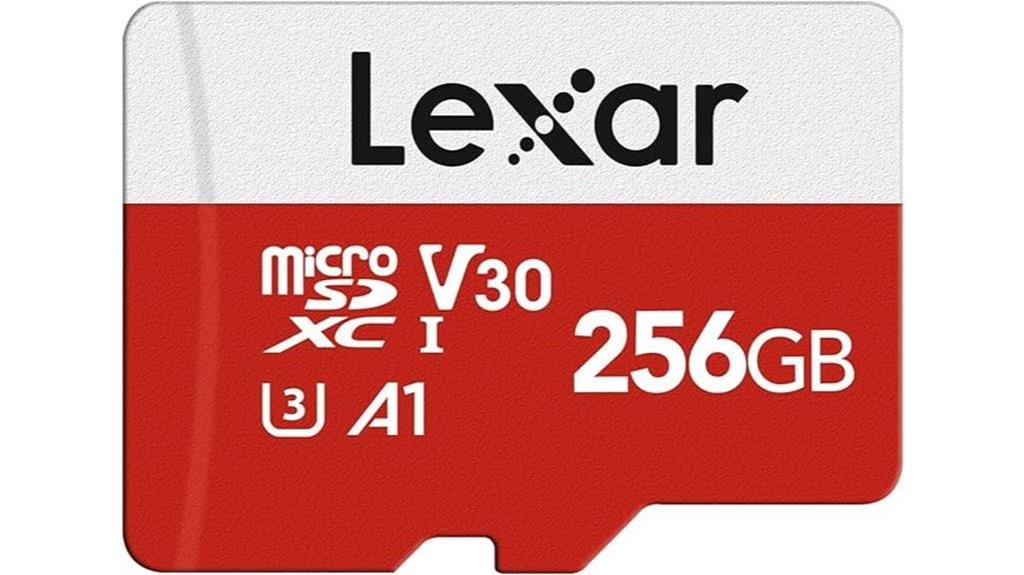detailed review of lexar s e series 256gb micro sd card