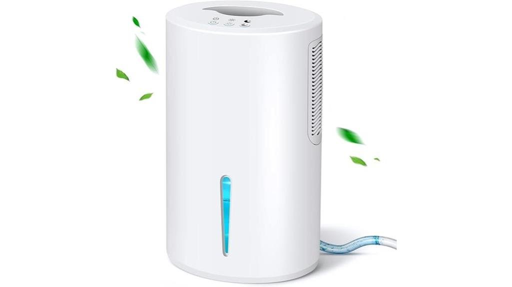 efficient compact dehumidifier for 800 sq ft