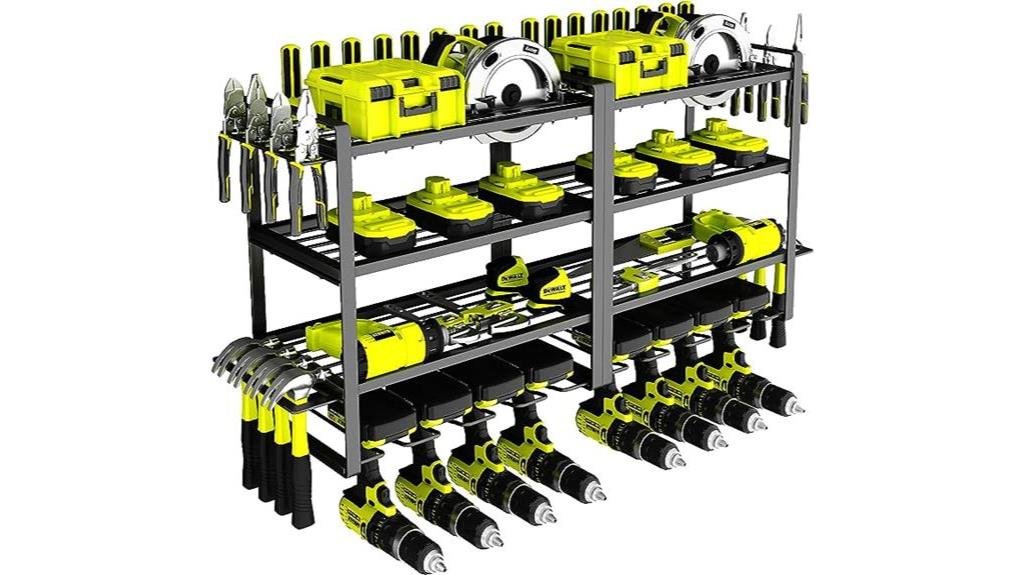 efficiently organize power tools