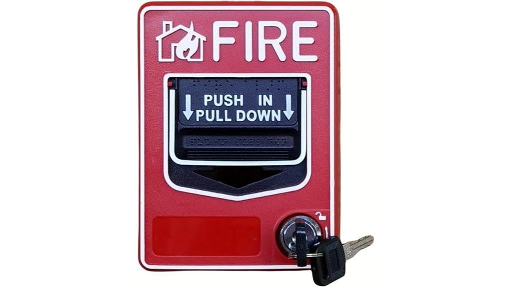 emergency alarm system for fires