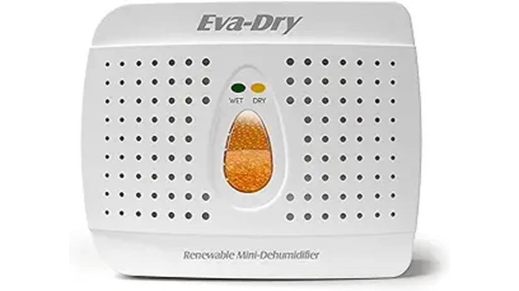 eva dry mini dehumidifier pack of 1 white sand
