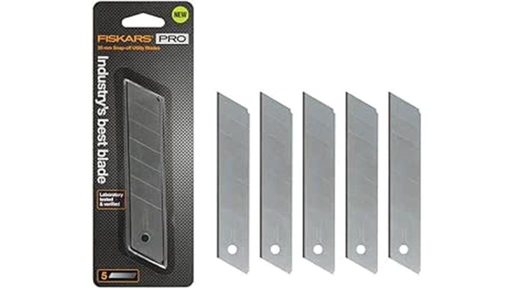 fiskars pro utility knife blades