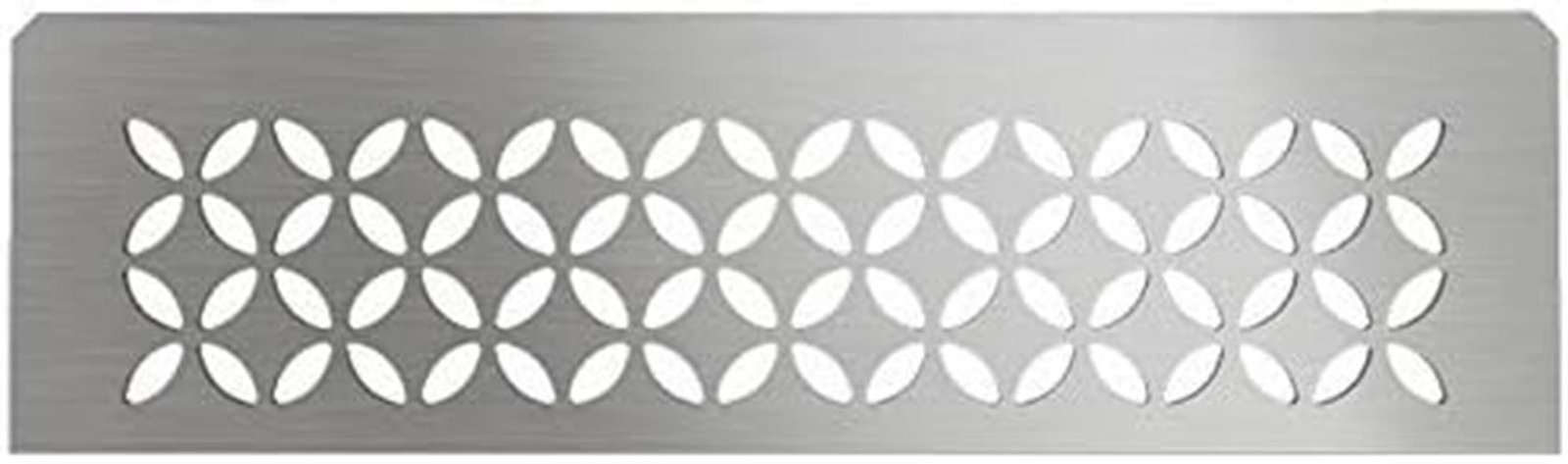 floral stainless steel shower shelf