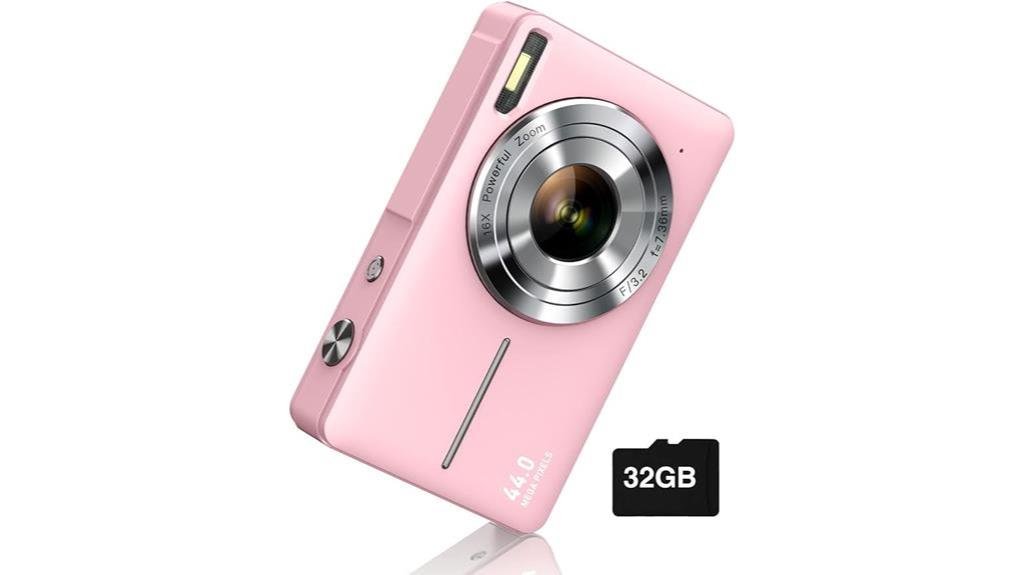 high resolution digital camera with powerful zoom and image stabilization