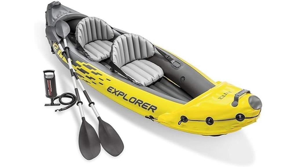 inflatable kayak intex explorer