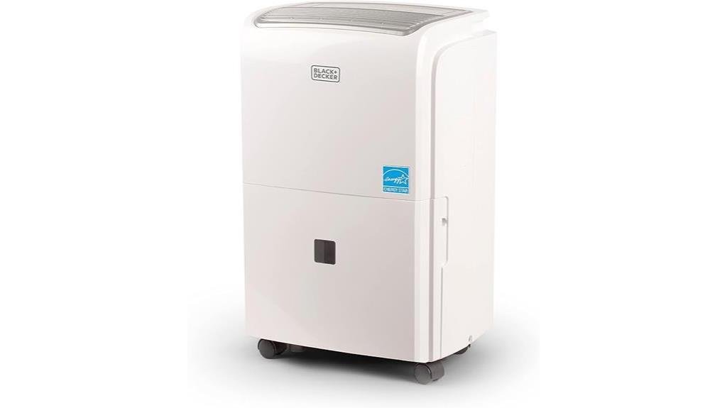 large space dehumidifier for basements