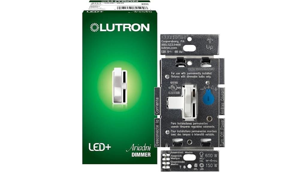 lutron led dimmer switch