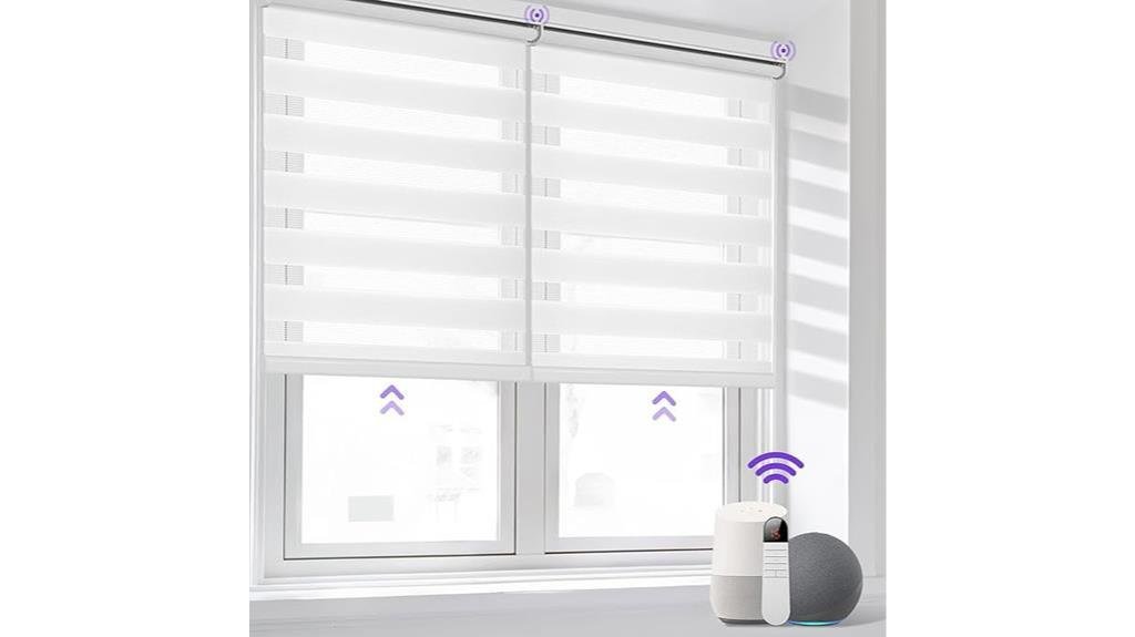 motorized zebra blinds with remote control