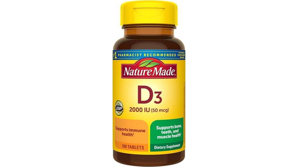 review of nature made vitamin d3 2000 iu