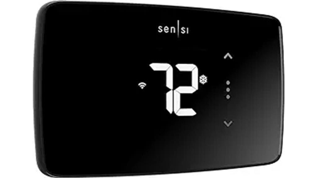 smart thermostat with sensi lite