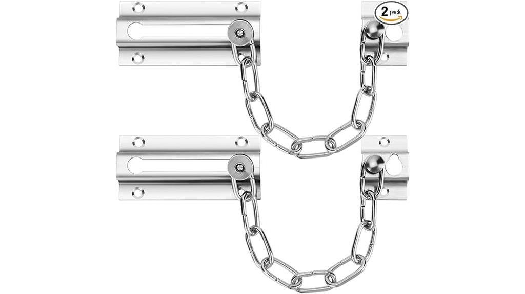 stainless steel door chain