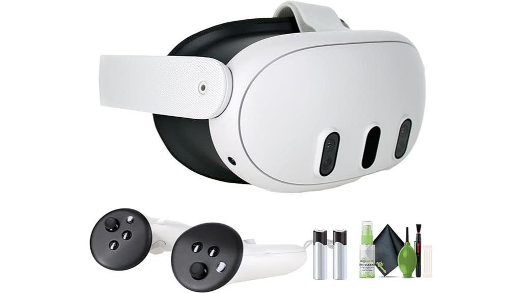 vr headset bundle with accessories